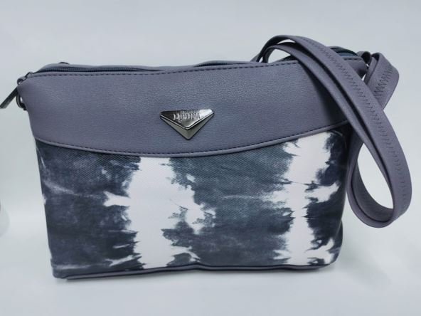 Purple & White Shoulder/ Cross Bag