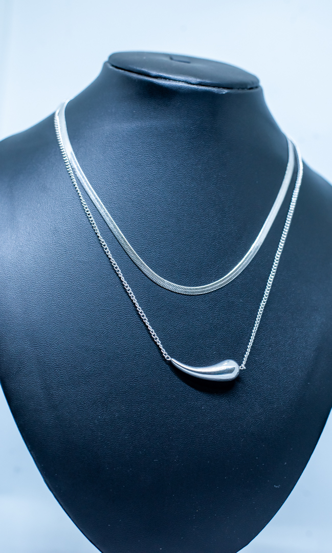 Pendent with Double layer Chain - Image 2