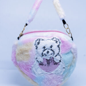 Multicolor Soft Shoulder Bag