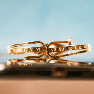 Numeric Golden Bracelet