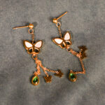 Golden Butterfly Shape Earing