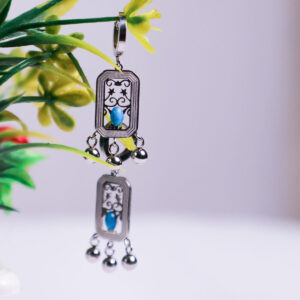 Silver Square Shape Top